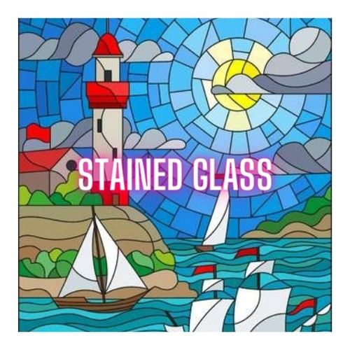 STAINED GLASS PEACOCK Diamond Painting Kit – DAZZLE CRAFTER