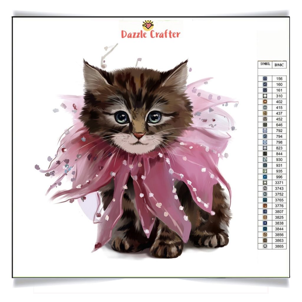 HER HIGHNESS KITTY Diamond Painting Kit