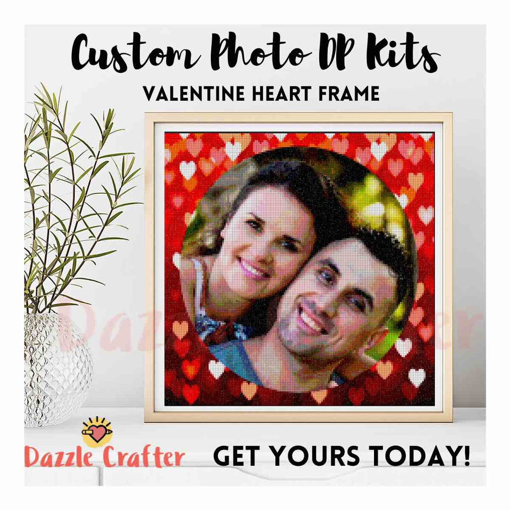 Valentine's Day Diamond Painting Kits for Adults - 5D DIY Heart