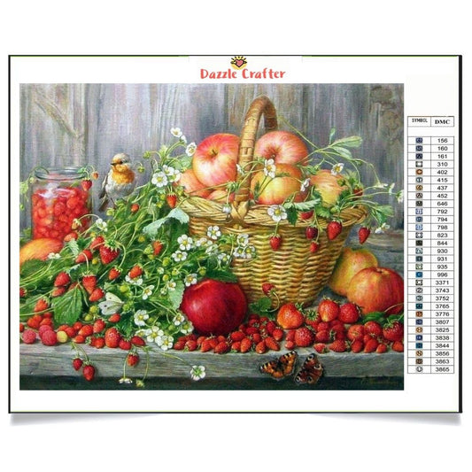 FRUITS BASKET Diamond Painting Kit - DAZZLE CRAFTER