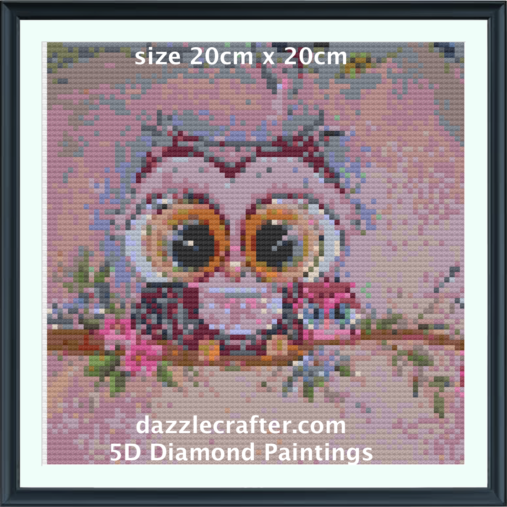 OWL WITH BOW Diamond Painting  Beginner's Kit - DAZZLE CRAFTER