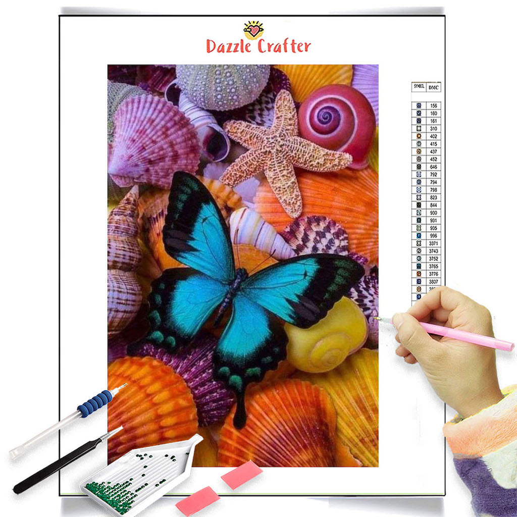 CAT WITH A DRAGONFLY Diamond Painting Kit – DAZZLE CRAFTER