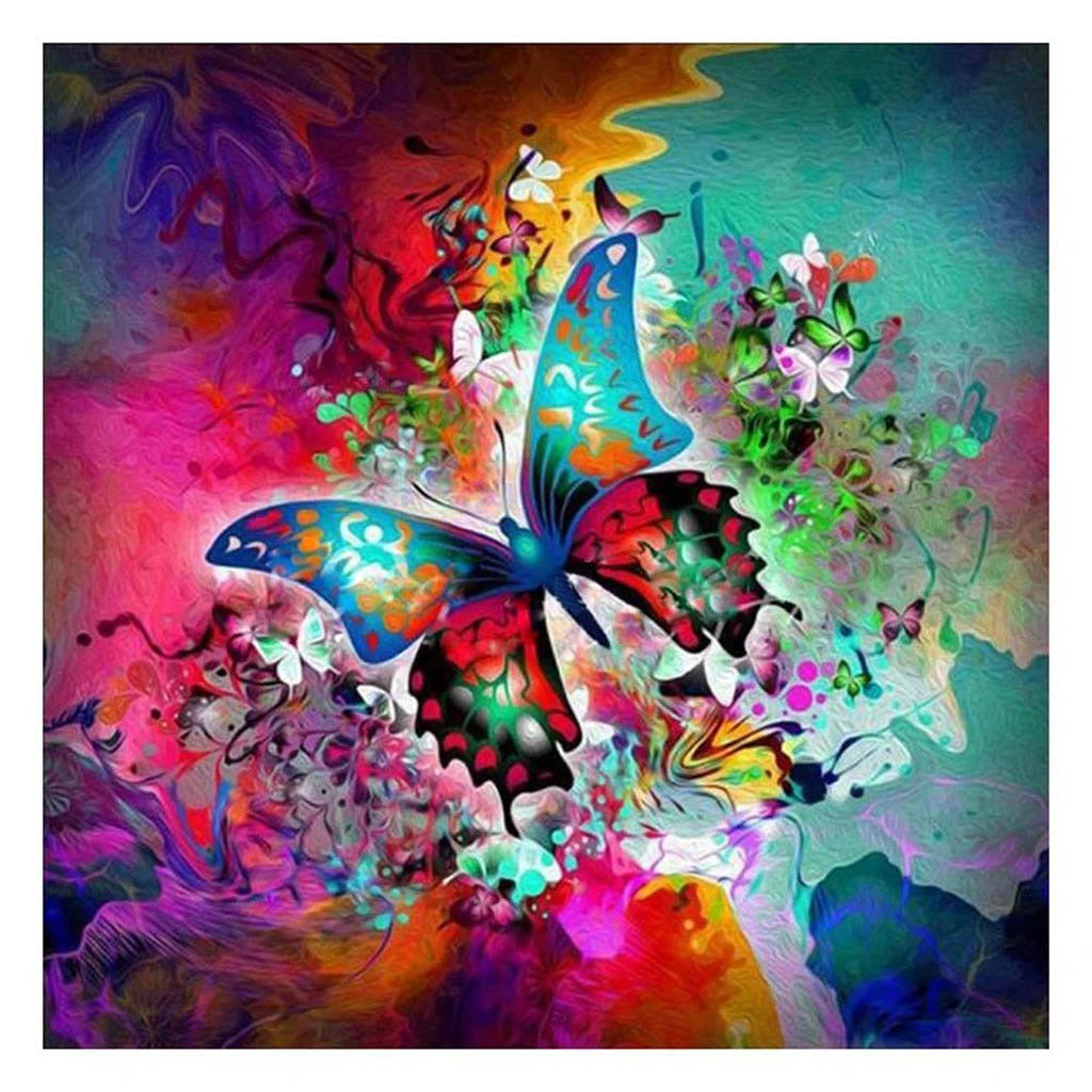 Colorful Butterfly Diamond Painting Kit