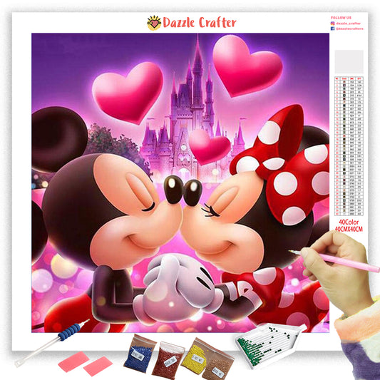 MICKEY AND MINNIE  Diamond Painting Kit