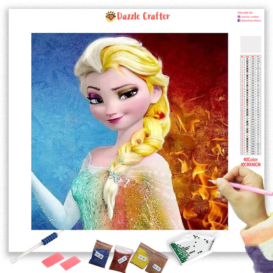 FROZEN PRINCESS Diamond Painting Kit