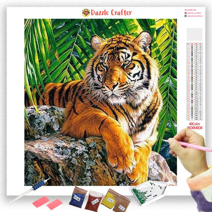 MAJESTIC TIGER Diamond Painting Kit