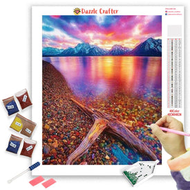 STAINED GLASS PEACOCK Diamond Painting Kit – DAZZLE CRAFTER