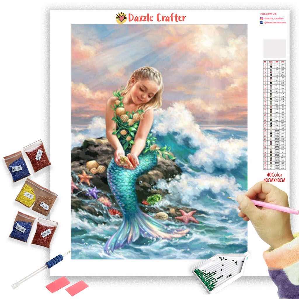 LITTLE MERMAID  Diamond Painting Kit