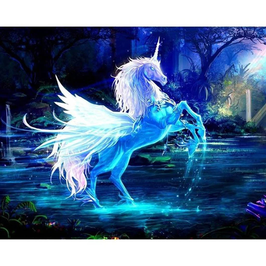 Dashing Unicorn Paint with Diamonds - Goodnessfind