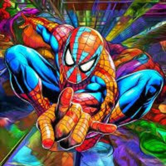 SUPERHERO SPIDERMAN Diamond Painting Kit - DAZZLE CRAFTER