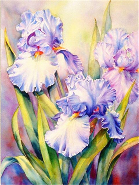 LAVENDER FLOWERS Diamond Painting Kit - DAZZLE CRAFTER