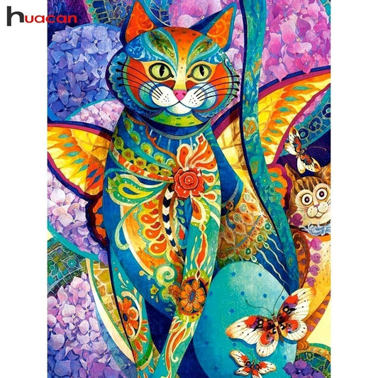 FELINE GLORY Diamond Painting Kit - DAZZLE CRAFTER