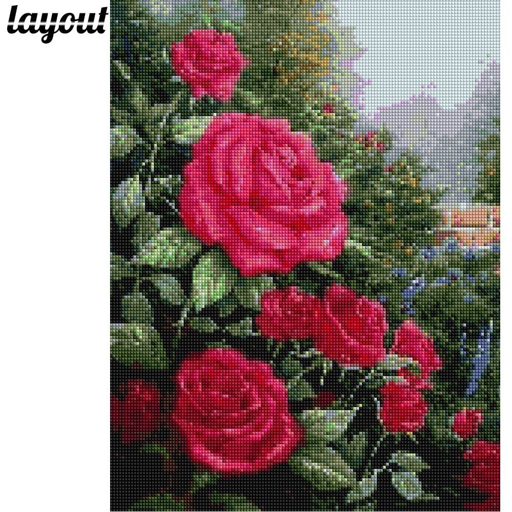 RED ROSES Diamond Painting Kit – DAZZLE CRAFTER